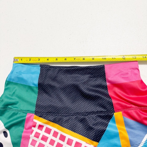 Lucky In Love Long Double Hit Sideline Scallop Skort Small - Picture 8 of 11